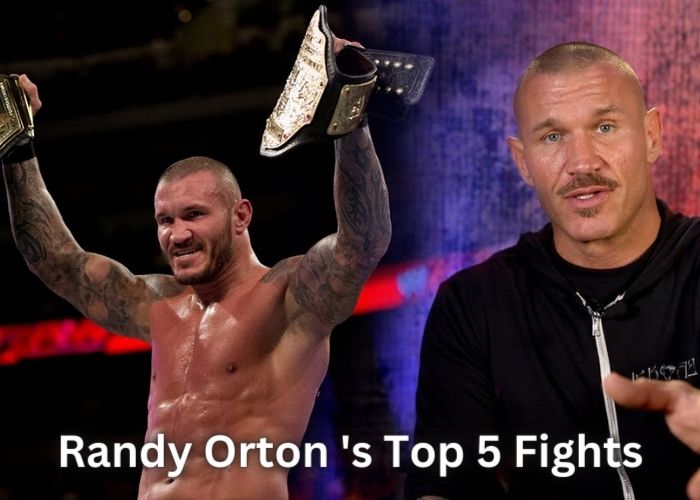 Randy Orton WWE Top 5 Fight | Randy Orton WWE Wrestlemania Records